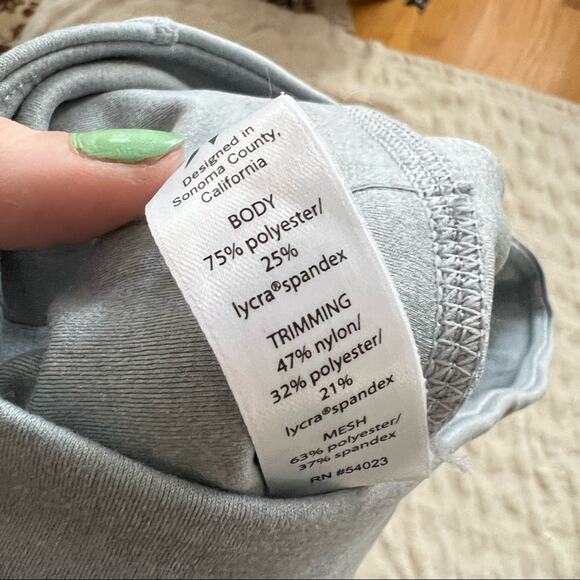 Athleta Nomad Salutation Printed Mesh Capri Leggings - Picture 11 of 11